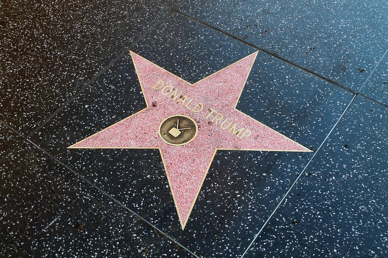 Walk of Fame Hollywood star